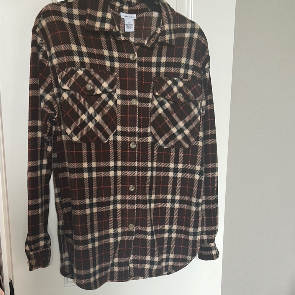 Rue21 Women's Plaid Button Down Shirt